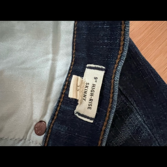 Madewell 9” High-Rise Skinny Jeans SZ 32 Exc! - Picture 5 of 6